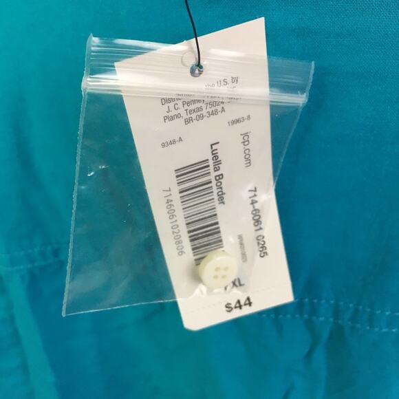 East 5th Button Down Short Sleeve Shirt Luella Border PXL - Picture 7 of 15